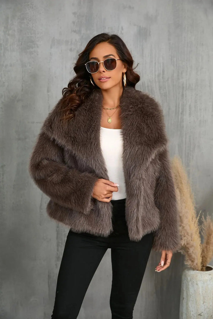 Macy Faux Fur Winterjas