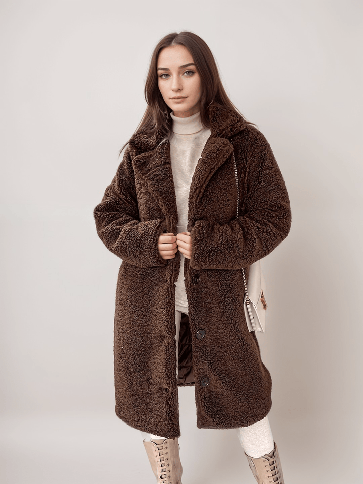 Teddy Faux Fur Winterjas