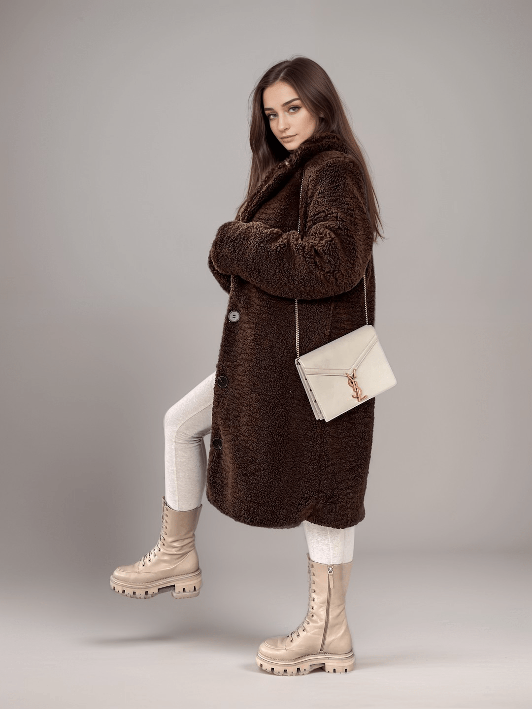 Teddy Faux Fur Winterjas